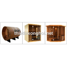 Phòng xông hơi khô nhập khẩu nguyên bộ (Coasts - Phần Lan, nk TQ)